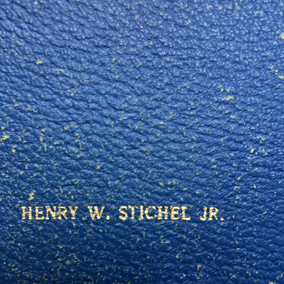 Holy Bible Masonic Leather Bound Edition Vintage/Antique 1951 Gold Embossed $50 - Picture 4 of 9